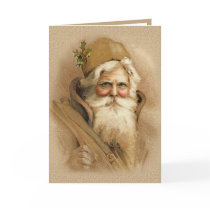Old World Santa 2 Cards