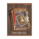 Old World Santa Books, A Merry Christmas postcards
