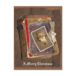 Old World Santa Books, A Merry Christmas postcards