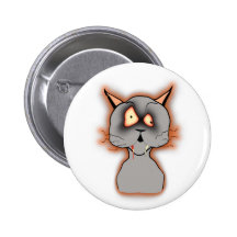 Old Zombie Kitty Pins
