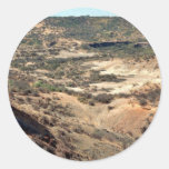 Oldavai Gorge Round Stickers