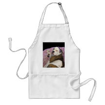 olde english bulldogge apron