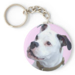 Olde English Bulldogge keychain