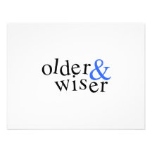 Older and Wiser Personalized Invitation
