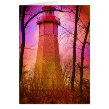 Oldest Light House Toronto Island V2 Cards