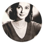 oldhollywood4 round stickers