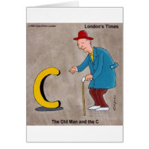 Oldman & The C: Rick London Funny Gifts Card