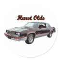 Olds:  Hurst stickers