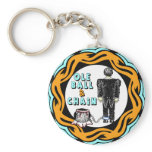 Ole Ball And Chain Keychain