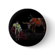 Ole Matador Pinback Button