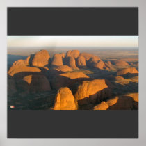 Olgas at Dawn - Australia Print