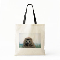 Olive Baboon Canvas Bag