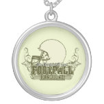 Olive Green Football Hardcore T-shirts and Gifts Necklace