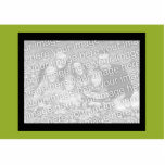 olive green photoframe photo sculptures