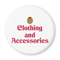 Olive (I Love) Clothing and Accessories magnets