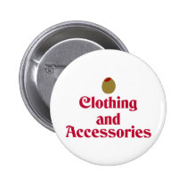 Olive (I Love) Clothing and Accessories buttons