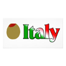 Olive (I Love) Italy Photo Card