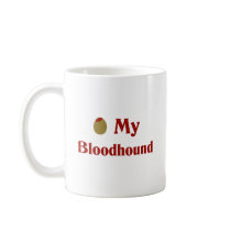 Olive (I Love) My Bloodhound Mug