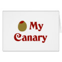 Olive (I Love) My Canary cards
