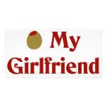 olive (I Love) My Girlfriend photo cards