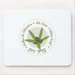 Olive leaf Seal folha de oliveira ale zait mousepads