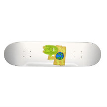 Olive Live here buy here Skate Board Deck