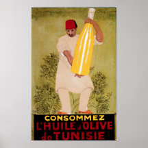 Olive Oil Vintage Food  Ad  Art Print