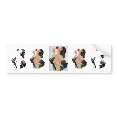 Olive Thomas Bumper Sticker by taiche