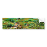 OLIVE TREES IN TUSCANY bumper stickers
