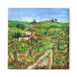 OLIVE TREES IN TUSCANY magnets