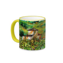 OLIVE TREES IN TUSCANY MUG