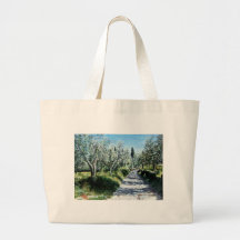 OLIVE TREES IN TUSCANY TOTE BAG