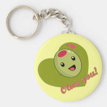 Olive You Keychain
