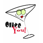 Olive You Martini Romance T-shirts