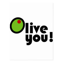 Olive You! Postcards