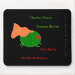 olivejuce Mousepad Super Olive Man