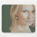 Olivia Portrait by David Wells mousepads
