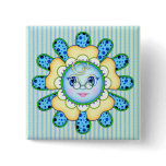 Olivia the Polka Dot Blossom buttons