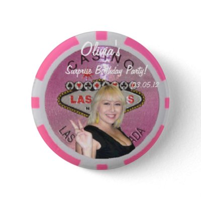 Pink Poker Chips