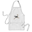 Ollie Ostrich aprons