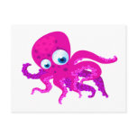 Olly The Octopus Postcard