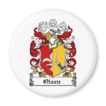 Olsen Family Crest magnets