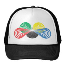 Olympic Circles Perspective hats