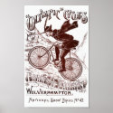 Olympic Cycles Vintage Poster posters