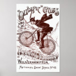 Olympic Cycles Vintage Poster
