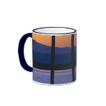 Olympic Mountains Sunset mugs