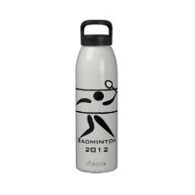Olympic Pictogram Sports Badminton Liberty Water Bottle