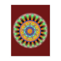 Om 5 postcards