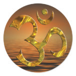 OM / AUM - GOLD | sunset stickers