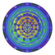 Om (AUM) Yantra mandala Stickers